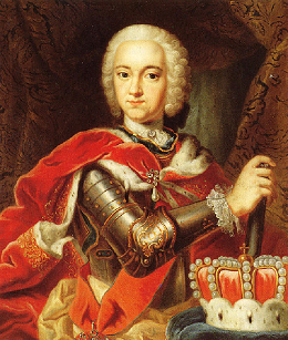 Charles Théodore de Bavière en 1744